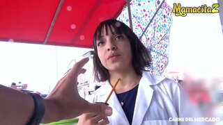 CARNE DEL MERCADO - #Matilde Ramos - Panas porno hardcore Pukulan Dan Fucks Tegar Dengan Seorang Pria Yang Baru dikenalnya