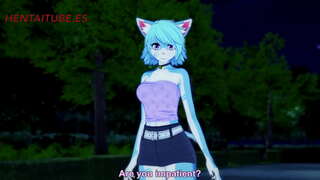 Mbuluar me qime Hentai - Ujku x Kitty Vështirë Seks