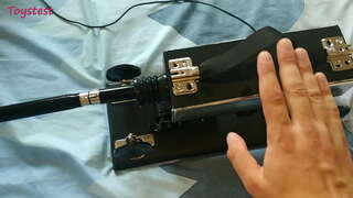 ̕�마추어에 처음 성 기계 테스트