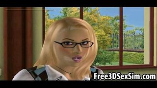 Panas 3D murid menjilat satu orang negro gadis pantat ketat