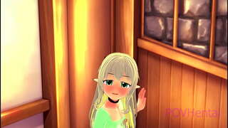 Waktu mandi dengan sebuah peri perangkap